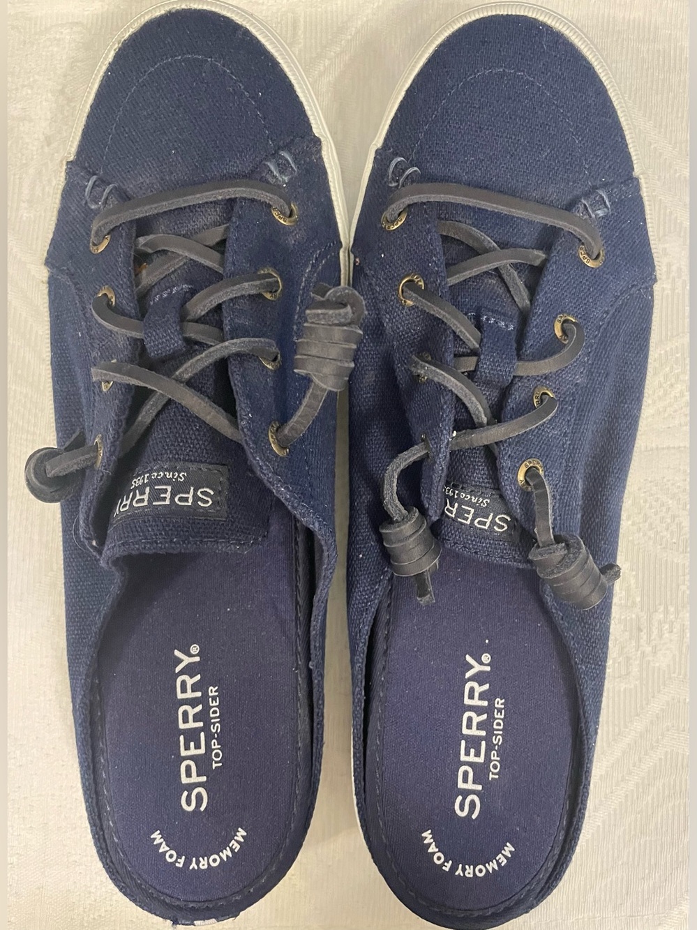 Women's NWOT Sperry Crest Vibe Mule Boat Shoe. Size 9